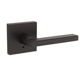 Kwikset 730HFLSQT Halifax Privacy Door Lever Set with Square Rosette