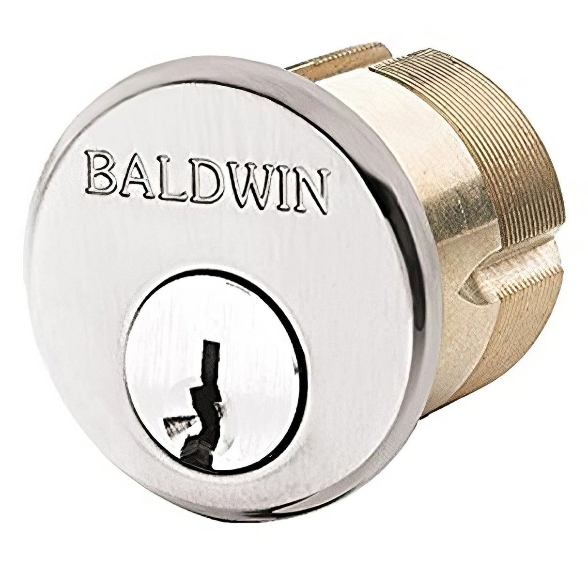 Baldwin 8326 Mortise Cylinder C Keyway for 1-5/8" Thick Doors