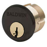 Baldwin 8326 Mortise Cylinder C Keyway for 1-5/8" Thick Doors