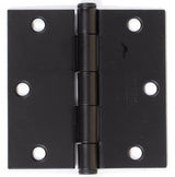 Emtek 91013US 3.5" x 3.5" Square Corner Plain Bearing Mortise Hinge - Pair
