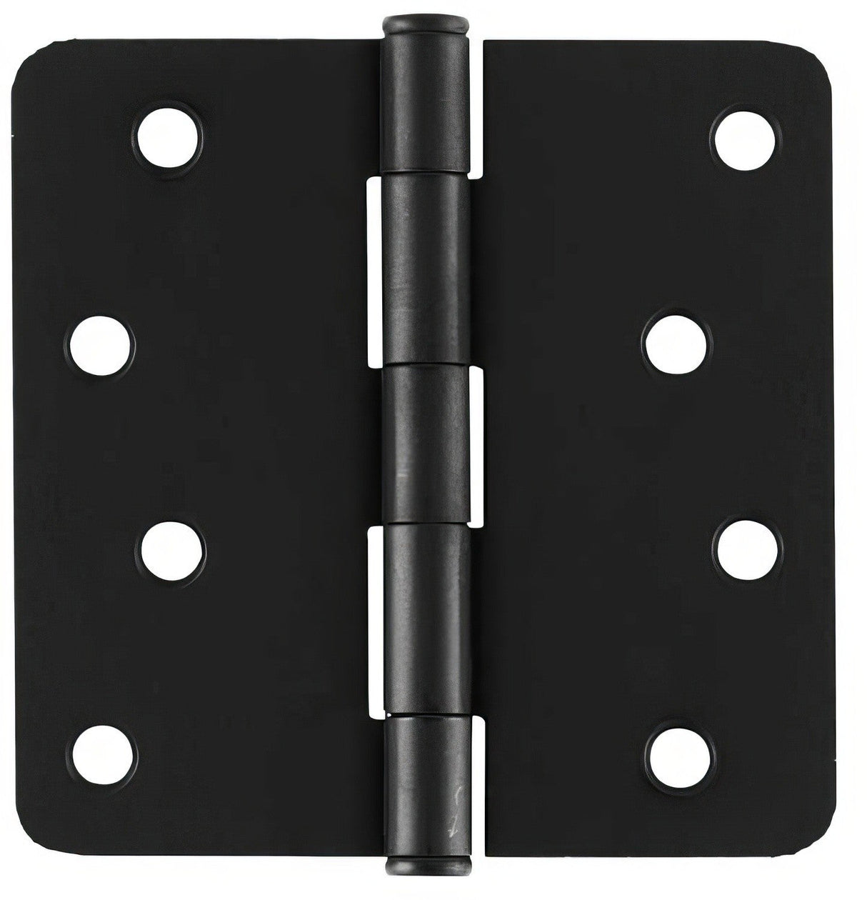 Emtek 91024US 4" x 4" Plain Bearing 1/4" Radius Corners Mortise Hinge - Pair