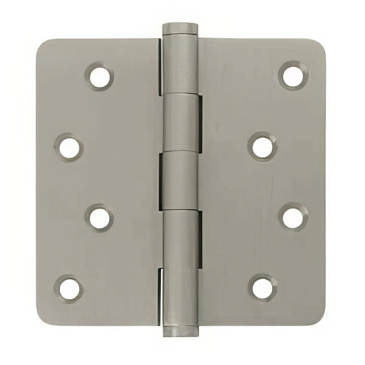 Emtek 91024US 4" x 4" Plain Bearing 1/4" Radius Corners Mortise Hinge - Pair
