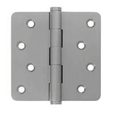 Emtek 91024US 4" x 4" Plain Bearing 1/4" Radius Corners Mortise Hinge - Pair