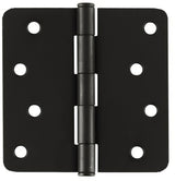 Emtek 91024US 4" x 4" Plain Bearing 1/4" Radius Corners Mortise Hinge - Pair
