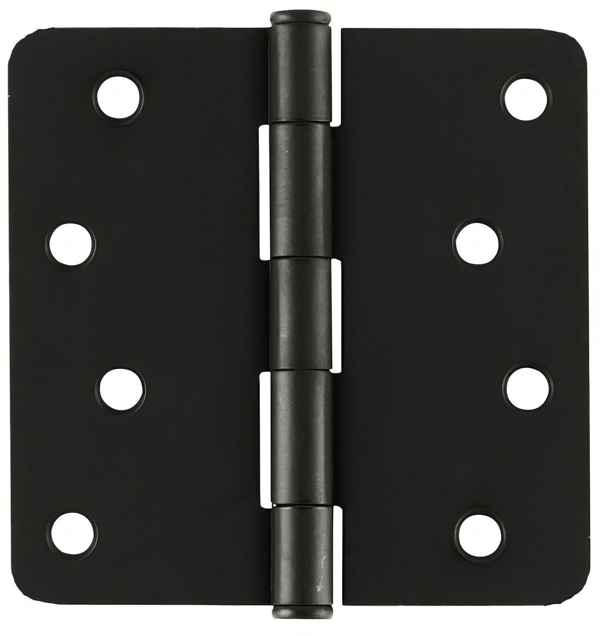 Emtek 91024US 4" x 4" Plain Bearing 1/4" Radius Corners Mortise Hinge - Pair