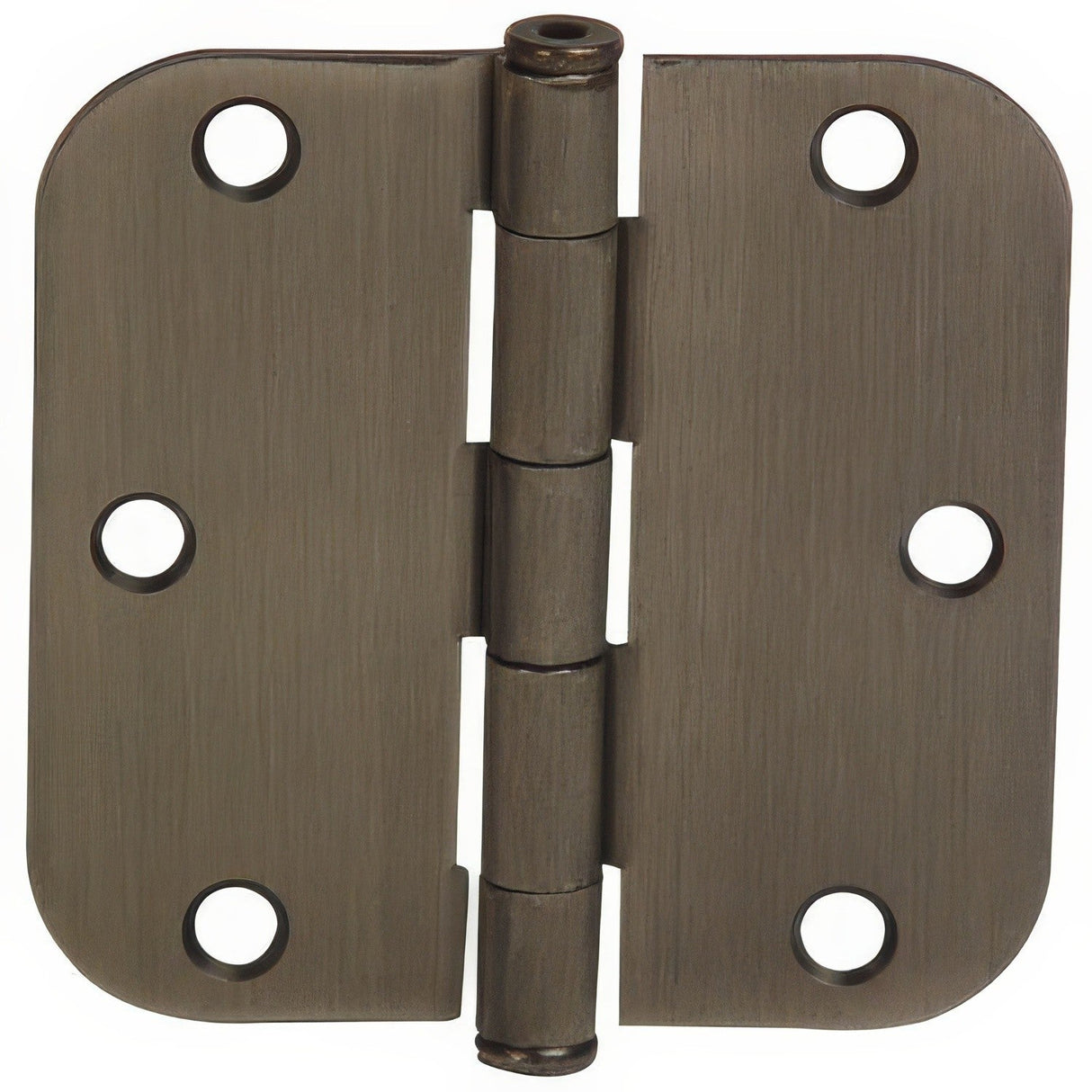 Emtek 91033US 3.5" x 3.5" Plain Bearing 5/8" Radius Corners Mortise Hinge - Pair