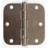 Emtek 91033US 3.5" x 3.5" Plain Bearing 5/8" Radius Corners Mortise Hinge - Pair