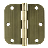 Emtek 91033US 3.5" x 3.5" Plain Bearing 5/8" Radius Corners Mortise Hinge - Pair