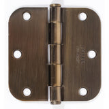 Emtek 91033US 3.5" x 3.5" Plain Bearing 5/8" Radius Corners Mortise Hinge - Pair