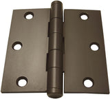 Emtek 92013US 3.5" x 3.5" Square Corner Plain Bearing Mortise Hinge - Pair