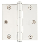 Emtek 92013US 3.5" x 3.5" Square Corner Plain Bearing Mortise Hinge - Pair