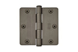 Emtek 92013US 3.5" x 3.5" Square Corner Plain Bearing Mortise Hinge - Pair
