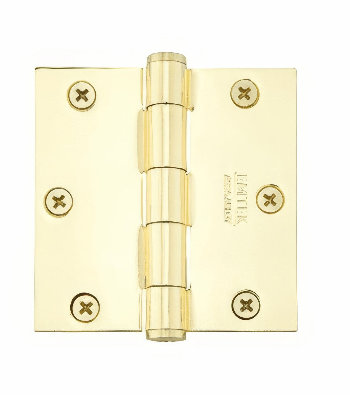 Emtek 92013US 3.5" x 3.5" Square Corner Plain Bearing Mortise Hinge - Pair