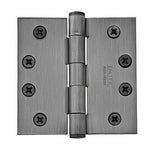 Emtek 92015US 4.5" x 4.5" Square Corner Plain Bearing Mortise Hinge - Pair