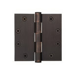 Emtek 92015US 4.5" x 4.5" Square Corner Plain Bearing Mortise Hinge - Pair