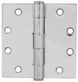 Emtek 92015US 4.5" x 4.5" Square Corner Plain Bearing Mortise Hinge - Pair