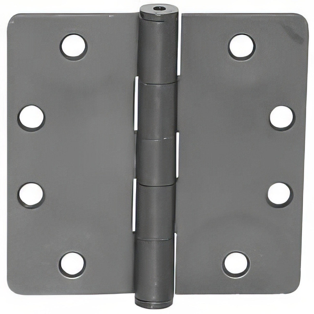 Emtek 96225US 4.5" x 4.5" Solid Brass 1/4" Radius Corner Plain Bearing Mortise Hinge - Pair