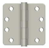 Orca Hardware COM4014 4" x 4" x 1/4" Plain Bearing Hinge