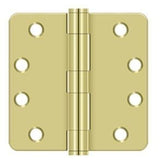 Orca Hardware COM4014 4" x 4" x 1/4" Plain Bearing Hinge