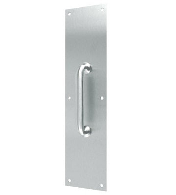 Don-Jo 7119 Pull Plate with 1" Round Pull Handle