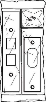 Don-Jo FBRK 2 Filler Plate Kit