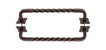 Top Knobs Twist Cabinet Pull / Appliance Pull 12" Center to Center