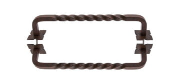 Top Knobs Twist Cabinet Pull / Appliance Pull 12" Center to Center