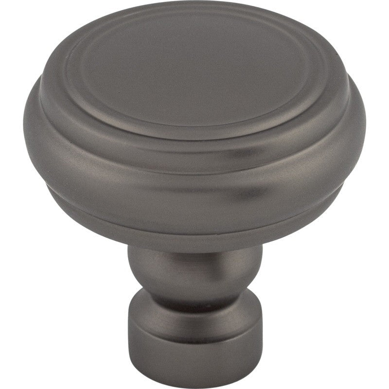 Top Knobs TK880 Brixton Rimmed 1 1/4" Diameter Mushroom Cabinet Knob