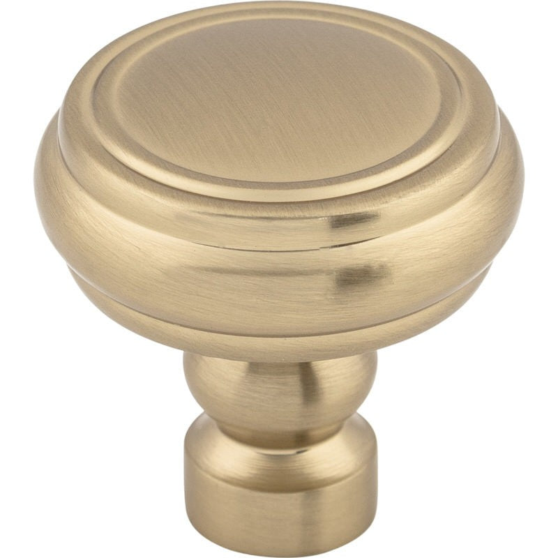 Top Knobs TK880 Brixton Rimmed 1 1/4" Diameter Mushroom Cabinet Knob