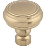 Top Knobs TK880 Brixton Rimmed 1 1/4" Diameter Mushroom Cabinet Knob