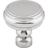 Top Knobs TK880 Brixton Rimmed 1 1/4" Diameter Mushroom Cabinet Knob