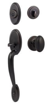 Sure-Loc Hardware AN507-AR Aspen Handleset with Arapaho Handleset Trim