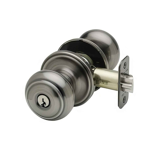 Copper Creek CK2040 Colonial Style Keyed Entry Door Knob