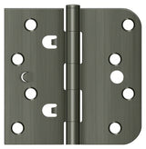 Deltana DE44058T 4" x 4" x 5/8" x SQ Steel Door Hinge