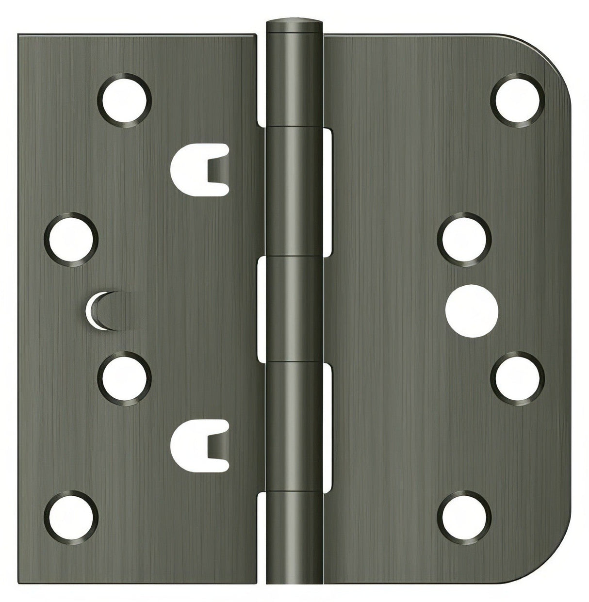 Deltana DE44058T 4" x 4" x 5/8" x SQ Steel Door Hinge