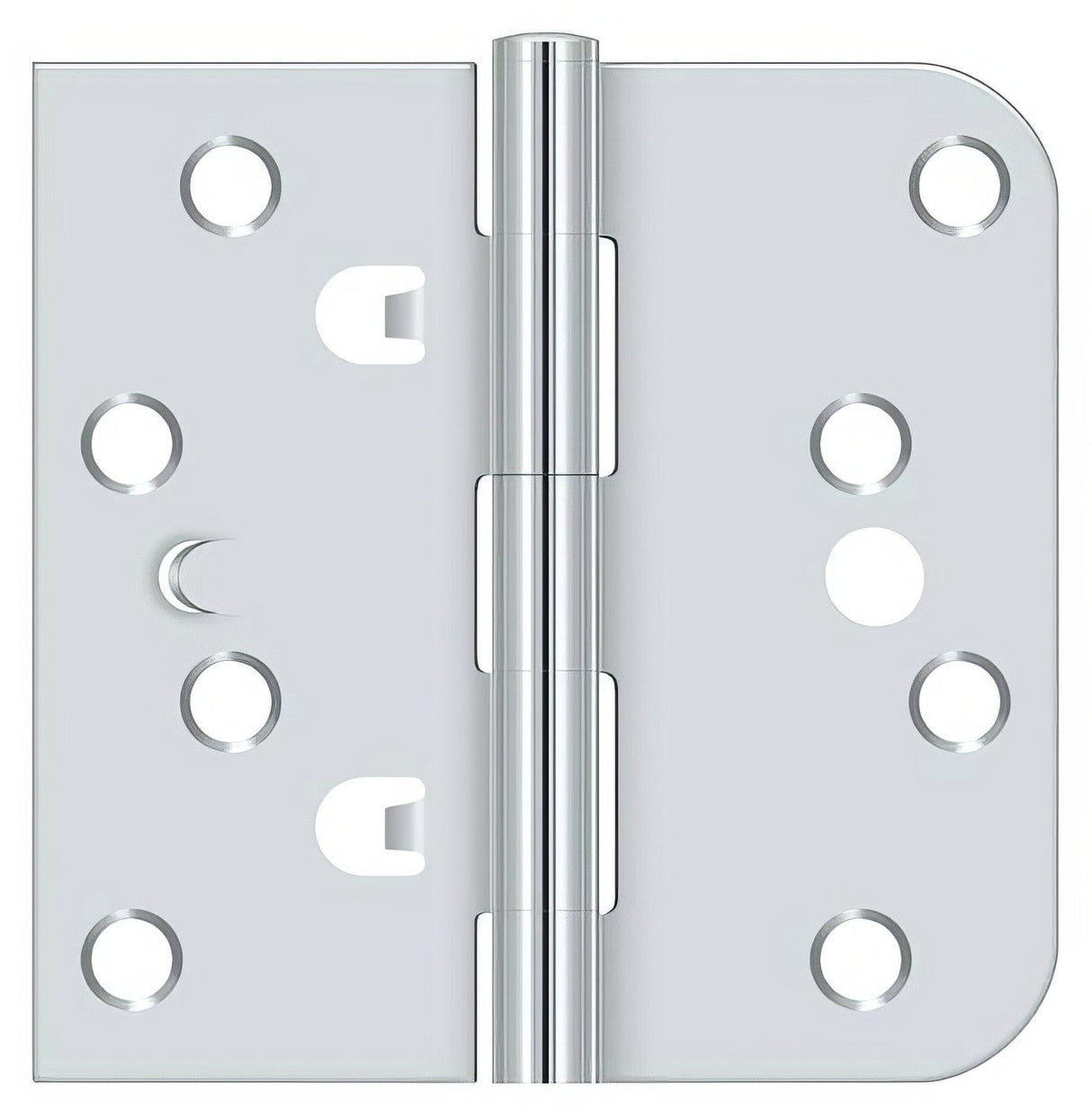 Deltana DE44058T 4" x 4" x 5/8" x SQ Steel Door Hinge