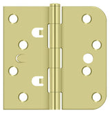 Deltana DE44058T 4" x 4" x 5/8" x SQ Steel Door Hinge