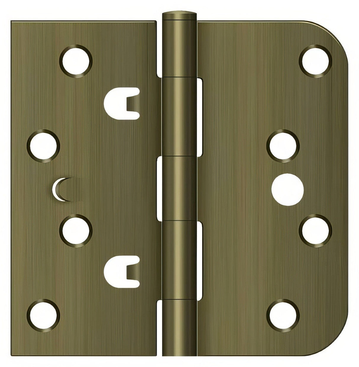 Deltana DE44058T 4" x 4" x 5/8" x SQ Steel Door Hinge