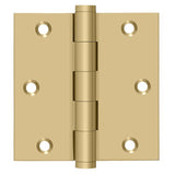 Deltana DSB355 3-1/2" x 3-1/2" Square Corner Door Hinge
