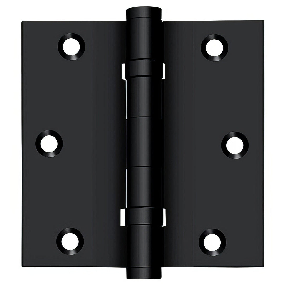 Deltana DSB35B 3-1/2" x 3-1/2" Square Corner Ball Bearing Door Hinge