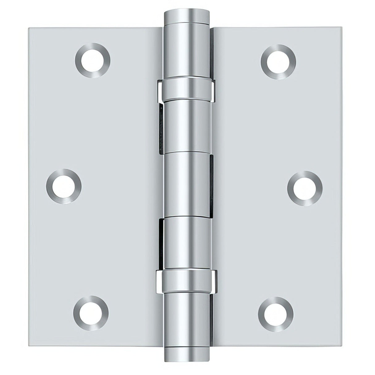 Deltana DSB35B 3-1/2" x 3-1/2" Square Corner Ball Bearing Door Hinge