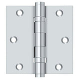 Deltana DSB35B 3-1/2" x 3-1/2" Square Corner Ball Bearing Door Hinge