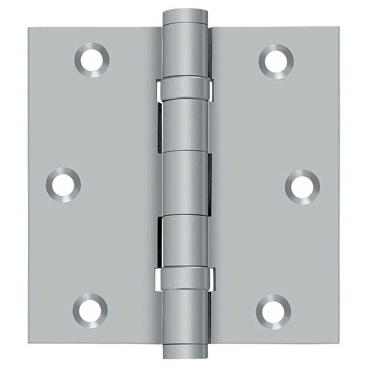 Deltana DSB35B 3-1/2" x 3-1/2" Square Corner Ball Bearing Door Hinge