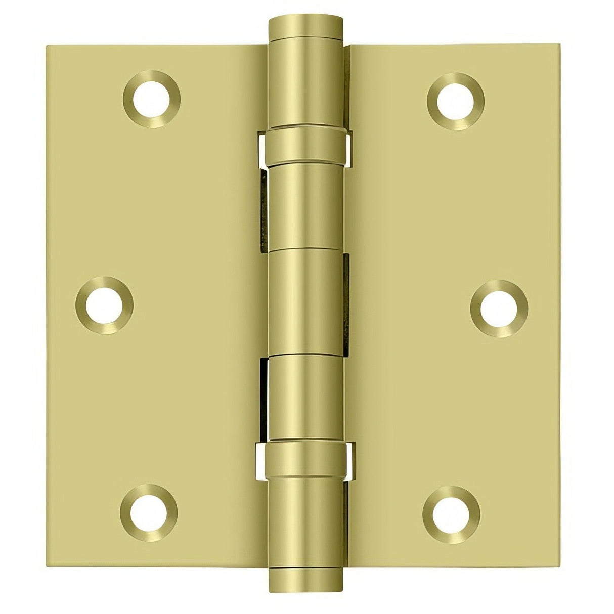 Deltana DSB35B 3-1/2" x 3-1/2" Square Corner Ball Bearing Door Hinge