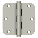Deltana DSB35R5-R 3-1/2" x 3-1/2" 5/8" Radius Corner Door Hinge