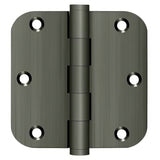 Deltana DSB35R5-R 3-1/2" x 3-1/2" 5/8" Radius Corner Door Hinge