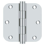 Deltana DSB35R5-R 3-1/2" x 3-1/2" 5/8" Radius Corner Door Hinge