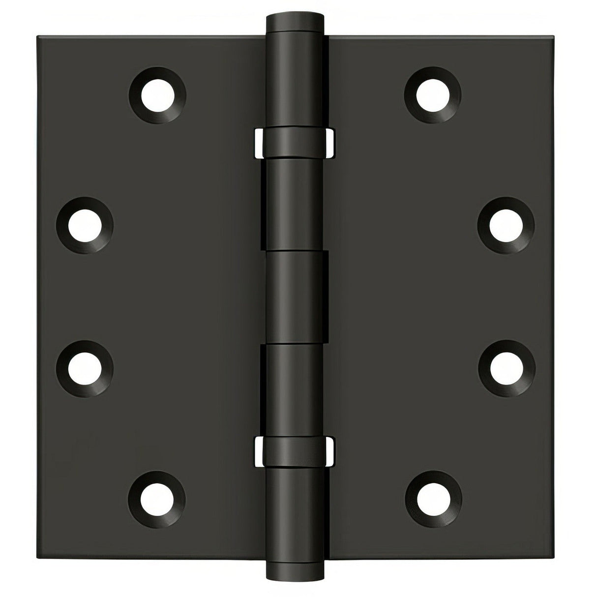 Deltana DSB45B 4-1/2" x 4-1/2" Square Corner Ball Bearing Door Hinge