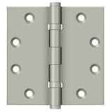 Deltana DSB45B 4-1/2" x 4-1/2" Square Corner Ball Bearing Door Hinge