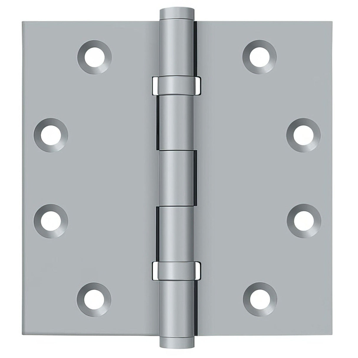 Deltana DSB45B 4-1/2" x 4-1/2" Square Corner Ball Bearing Door Hinge